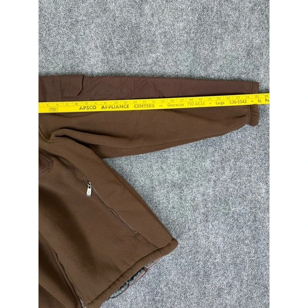 Vintage The North Face Salinas Jacket Heavyweight Fleece Brown Mens Large Denali